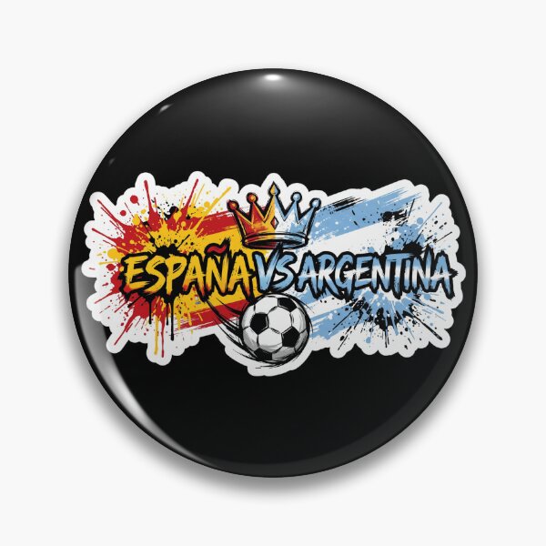 Item preview, Spain vs Argentina Football Champions Finalissima Sticker designed and sold by StikerChuns.