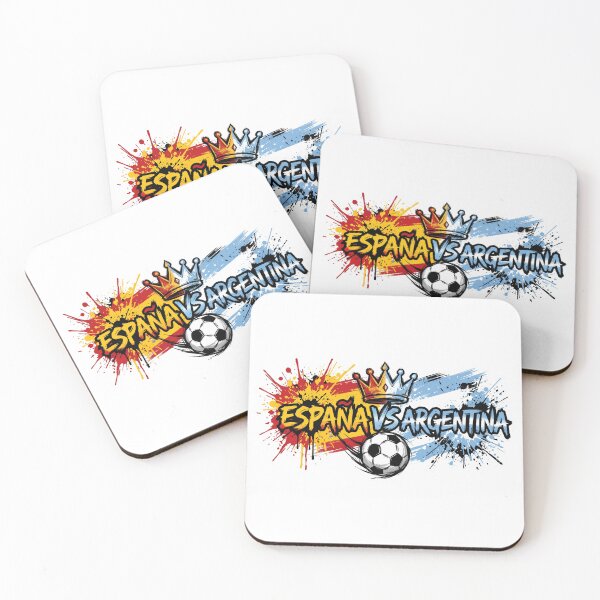Item preview, Spain vs Argentina Football Champions Finalissima Sticker designed and sold by StikerChuns.
