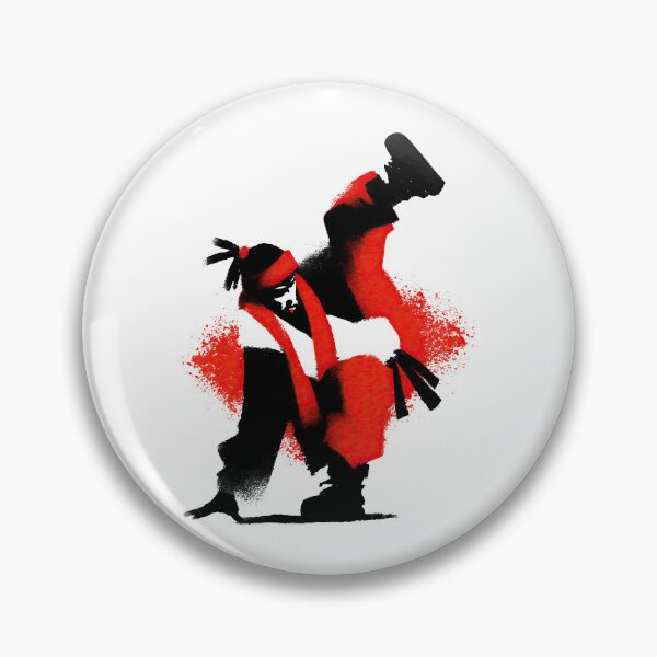 Item preview, Energetic Breakdancer Freeze Pose Urban Hip Hop designed and sold by EdvvinStudios.