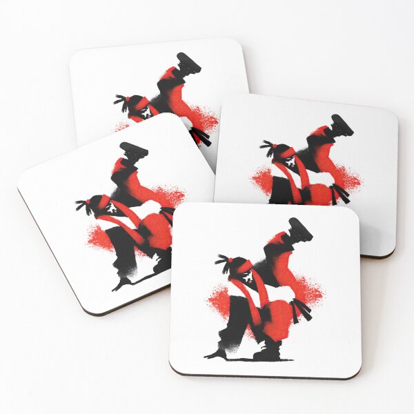 Item preview, Energetic Breakdancer Freeze Pose Urban Hip Hop designed and sold by EdvvinStudios.