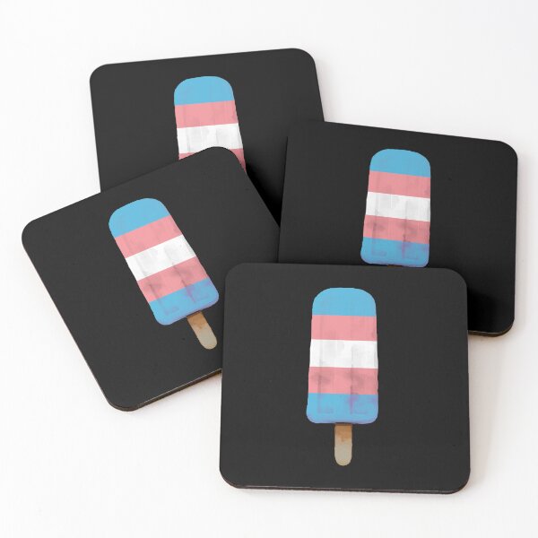 Item preview, Cute Transexual Pride Flag Popsicle designed and sold by TackyTime.
