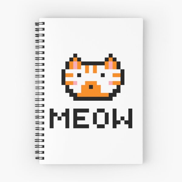 Item preview, Kawaii Pixel Cat Meow designed and sold by MageMocha.
