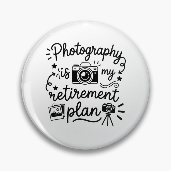Item preview, Photography is my retirement plan - funny photographer quote designed and sold by gunaone-design.
