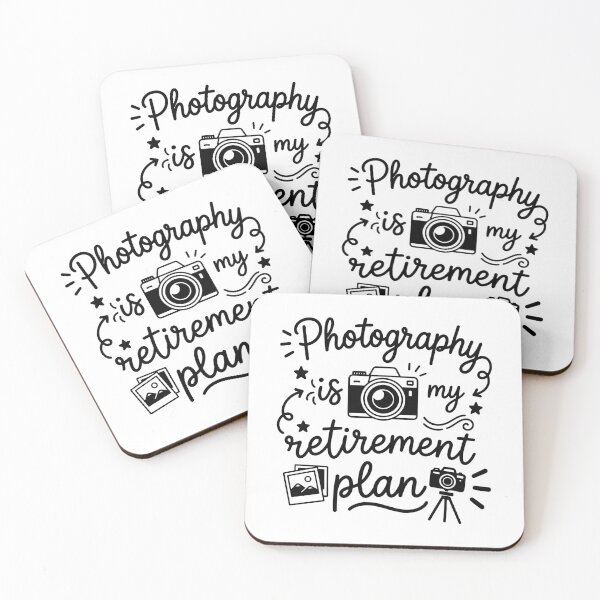 Item preview, Photography is my retirement plan - funny photographer quote designed and sold by gunaone-design.
