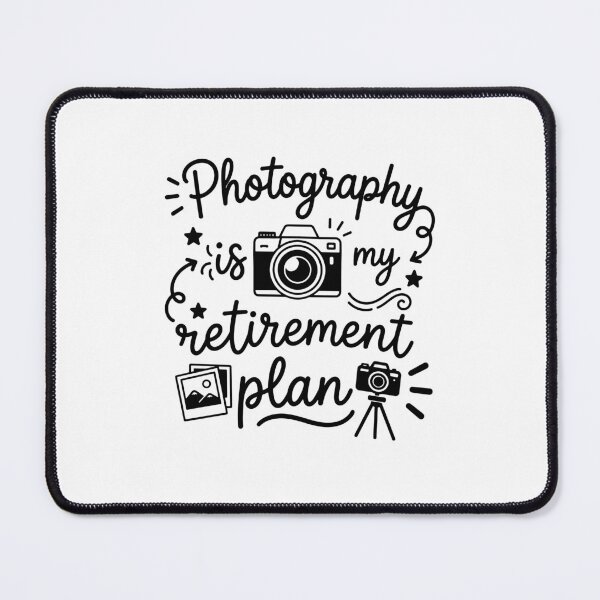 Item preview, Photography is my retirement plan - funny photographer quote designed and sold by gunaone-design.
