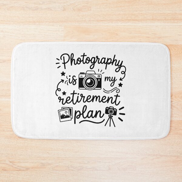 Item preview, Photography is my retirement plan - funny photographer quote designed and sold by gunaone-design.