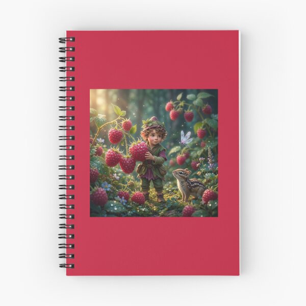 Item preview, ​The Little Raspberry Elf. designed and sold by JoyNest = "The nest of joy".