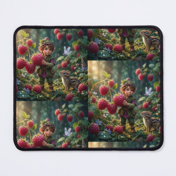 Item preview, The Little Raspberry Elf. designed and sold by JoyNest = "The nest of joy".