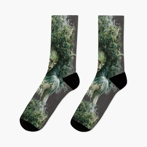 Item preview, Forest Goddess of Ancient Waters designed and sold by MythicMood.