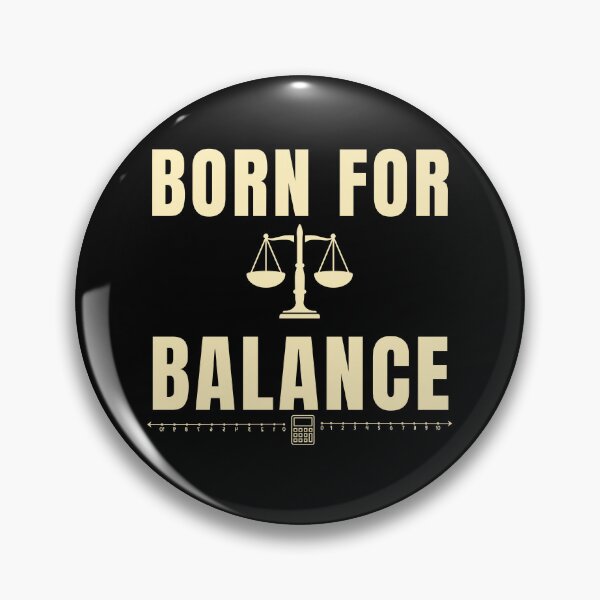 Item preview, Born For Balance Accountant T-Shirt | Minimalist CPA & Finance Quote Gift designed and sold by FCA SIR MERCH .