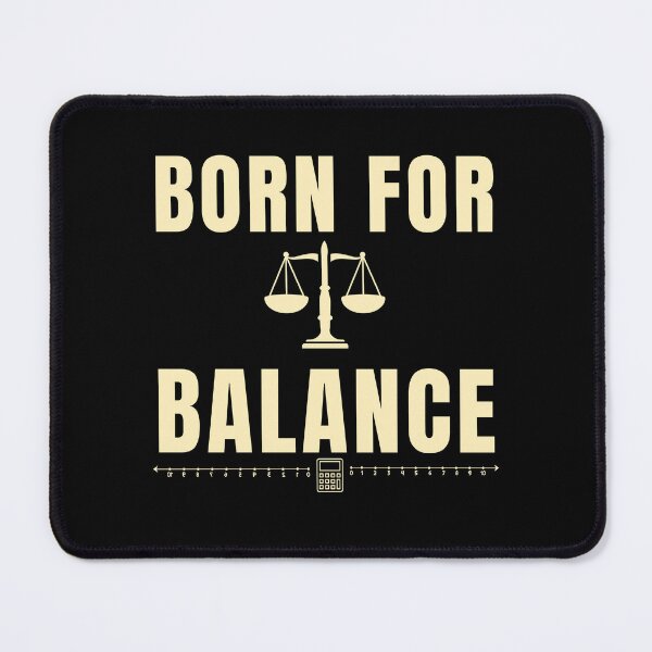 Item preview, Born For Balance Accountant T-Shirt | Minimalist CPA & Finance Quote Gift designed and sold by FCA SIR MERCH .