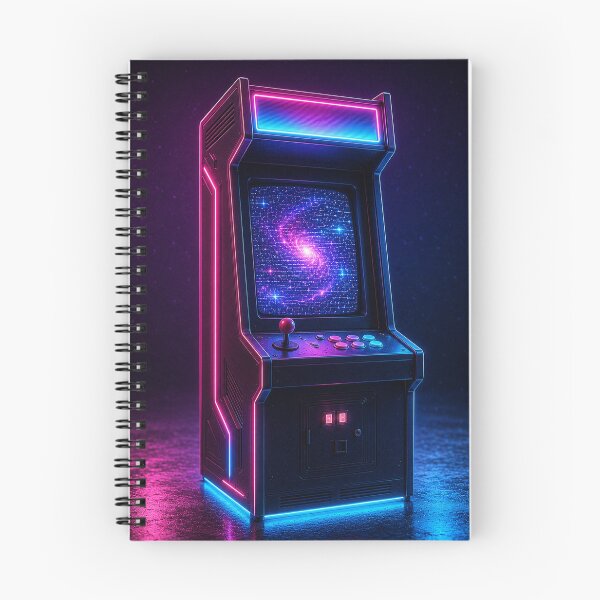 Item preview, Cyberpunk Arcade Cabinet Nebula Display designed and sold by kayodeDesign.