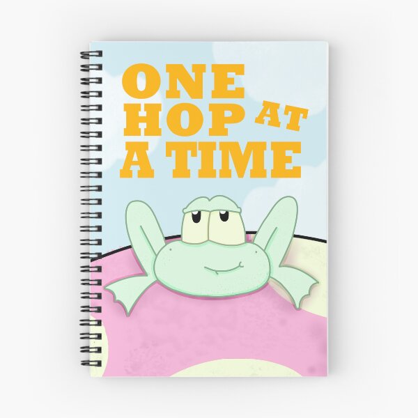Item preview, One Hop at a Time - Motivational Frog on a Mushroom designed and sold by CorruptFarmr.