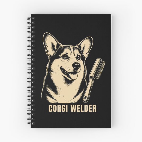 Item preview, Corgi Welder | Pembroke Welsh Corgi Welding Vintage Graphic designed and sold by RusticMeadow.