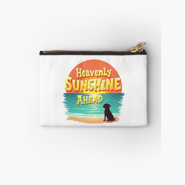 Item preview, Heavenly Sunshine Ahead Dog Beach Sunset Illustration designed and sold by FlippoStories.