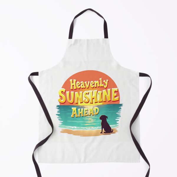 Item preview, Heavenly Sunshine Ahead Dog Beach Sunset Illustration designed and sold by FlippoStories.