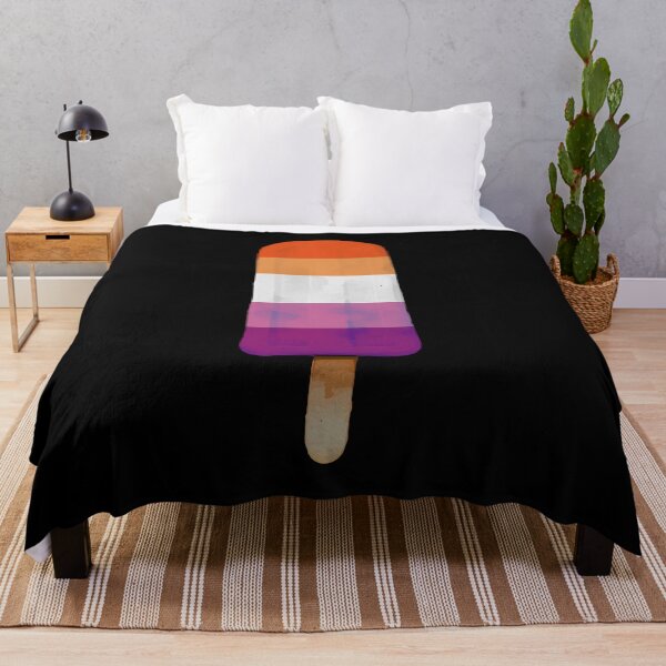 Item preview, Cute Lesbian Pride Flag Popsicle designed and sold by TackyTime.