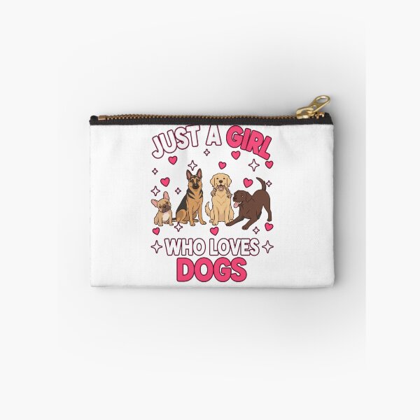 Item preview, Just a Girl Who Loves Dogs designed and sold by EverkindInk.
