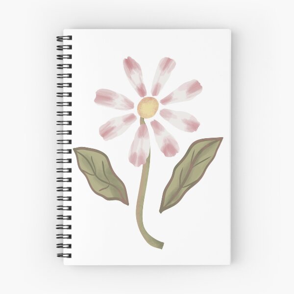 Item preview, Vintage Cottagecore Pink Daisy Botanical Illustration Stickers designed and sold by altastudio.