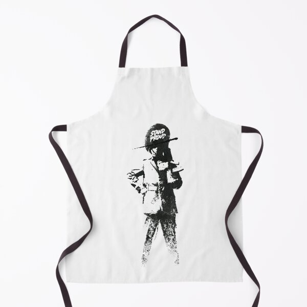 Item preview, British Kings Guard Posing Stencil Graffiti Art designed and sold by EdvvinStudios.