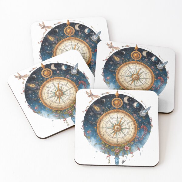 Item preview,  Cosmic Compass designed and sold by catcurio.