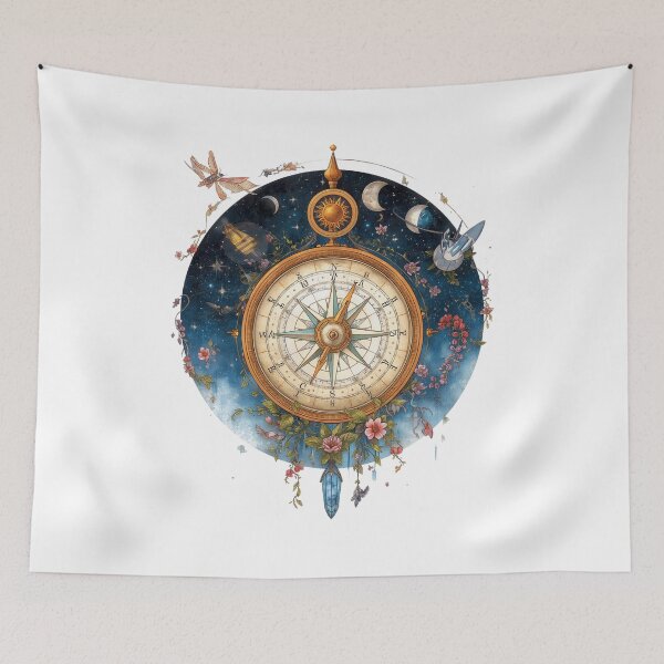 Item preview,  Cosmic Compass designed and sold by catcurio.