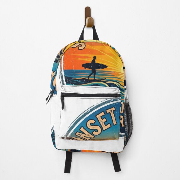 Item preview, Sunset Surf Club Tropical Paradise Retro Badge Vector Design designed and sold by Rahat3344.