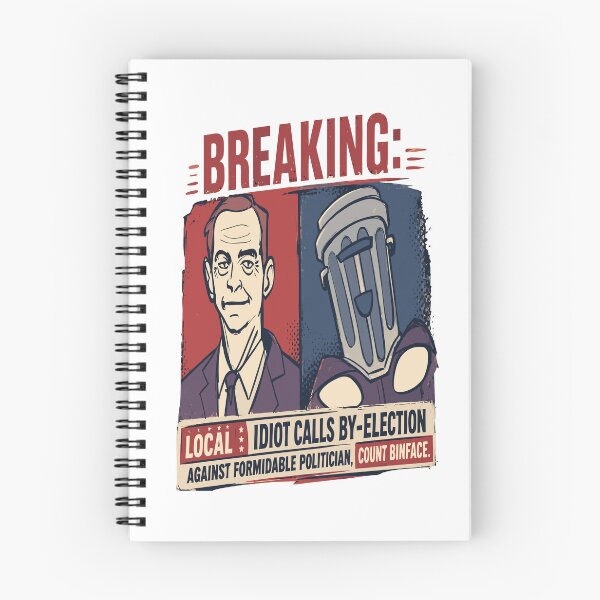 Item preview, Clean up Clacton. Vote Binface designed and sold by DashBliss.