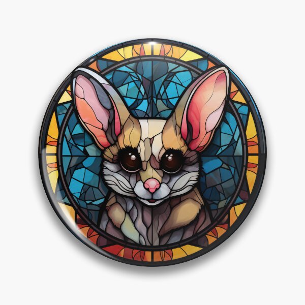 Item preview, Sugar Glider Stained Glass Leadlight Artistic Design Boys Girls designed and sold by rafaeltto.