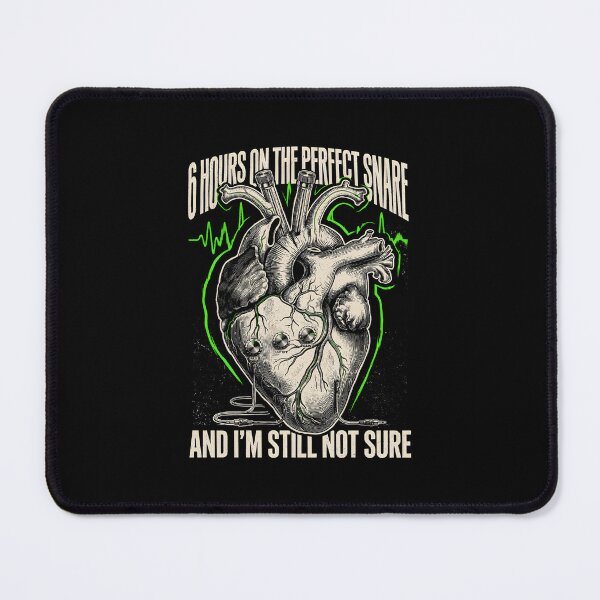 Item preview, Six Hours On The Perfect Snare Music Producer Heart designed and sold by Enea Kelo.