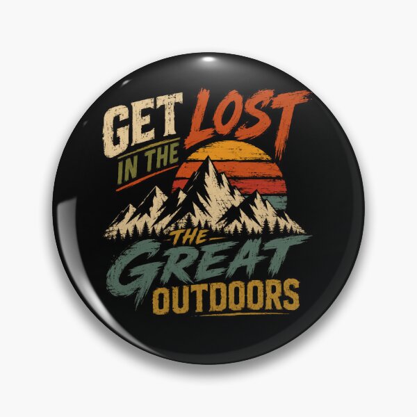 Item preview, Get Lost In The Great Outdoors Mountain Adventure Explorer designed and sold by JonesFlora2025.