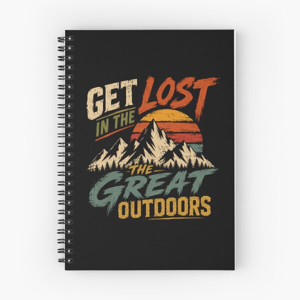 Item preview, Get Lost In The Great Outdoors Mountain Adventure Explorer designed and sold by JonesFlora2025.