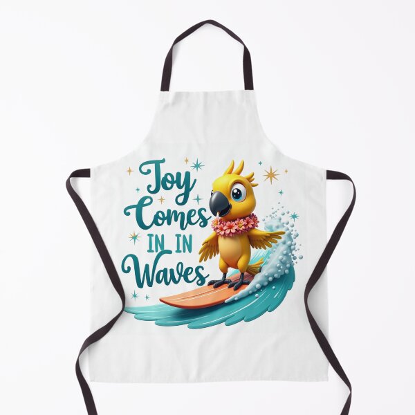 Item preview, Surfing Parrot Joy Comes In Waves designed and sold by FlippoStories.