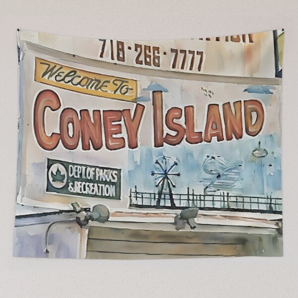 Item preview, Welcome to the Island designed and sold by RCWatercolours.