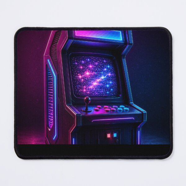 Item preview, Vaporwave Arcade Cabinet Starry Galaxy designed and sold by kayodeDesign.