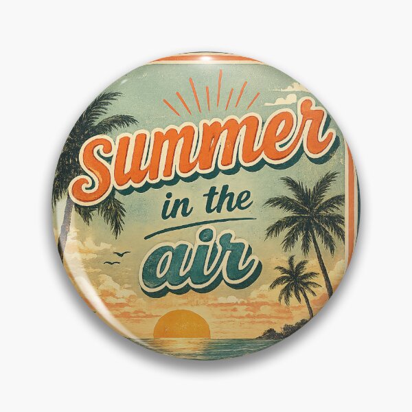 Item preview, Retro Summer Sunset Beach Art designed and sold by ENGLITZADIN.