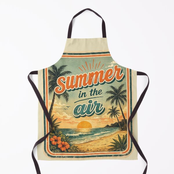 Item preview, Retro Summer Sunset Beach Art designed and sold by ENGLITZADIN.