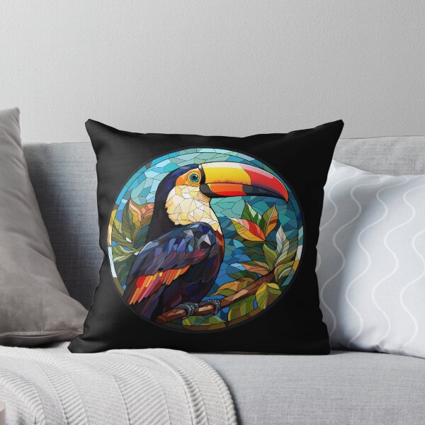 Item preview, Toucan Stained Glass Leadlight Artistic Design Boys Girls designed and sold by rafaeltto.