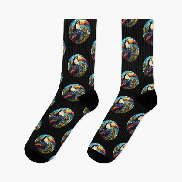 Item preview, Toucan Stained Glass Leadlight Artistic Design Boys Girls designed and sold by rafaeltto.