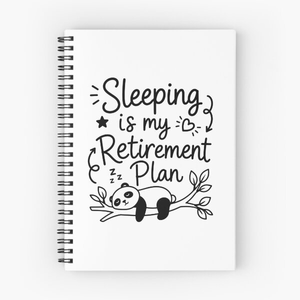 Item preview, Sleeping is my retirement plan designed and sold by gunaone-design.