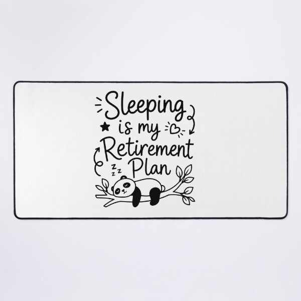 Item preview, Sleeping is my retirement plan designed and sold by gunaone-design.