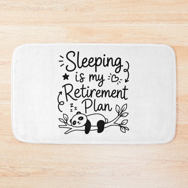 Item preview, Sleeping is my retirement plan designed and sold by gunaone-design.