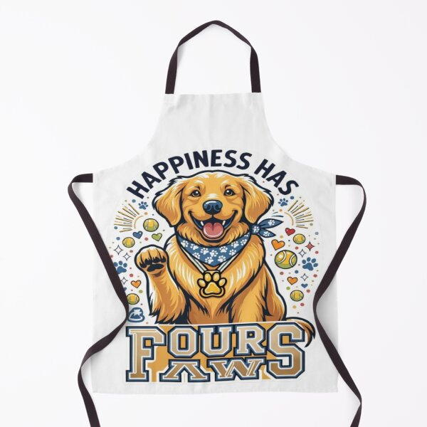 Item preview, Happiness Has Four Paws designed and sold by ClaussShop.