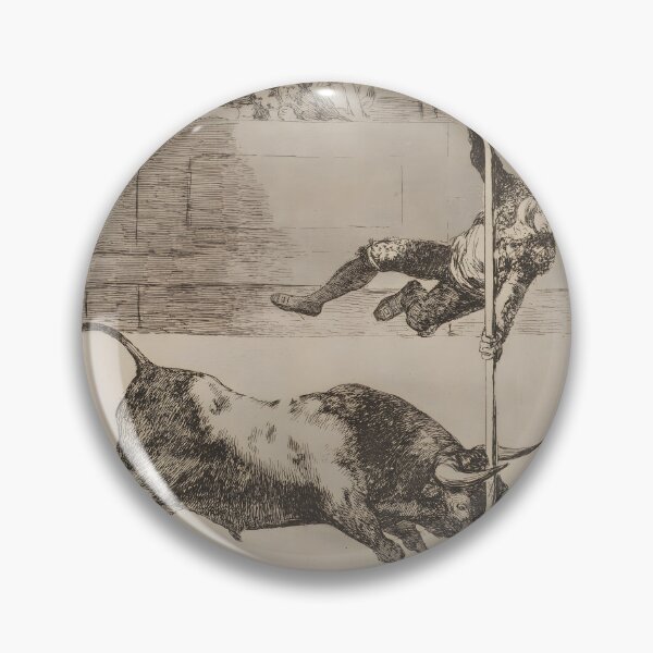 Item preview, The Agility and Audacity of Juanito Apinani in the Ring at Madrid - Francisco Goya designed and sold by Erlin Rudho.