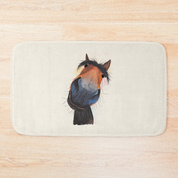 Item preview, HORSE PRiNT 'HAPPY DAVE' BY SHIRLEY MACARTHUR designed and sold by Shirley MacArthur Art.