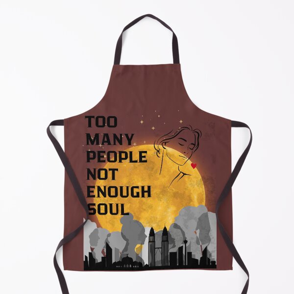 Item preview, Too Many People Not Enough Soul Urban Aesthetic Art designed and sold by AhmadAnnaPrints.