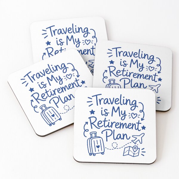 Item preview, Traveling is my retirement plan designed and sold by gunaone-design.
