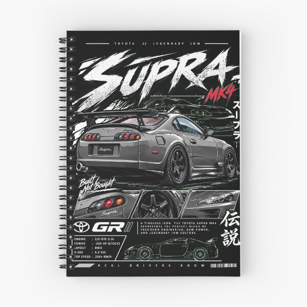 Item preview, Toyota Supra MK4 Legendary JDM Streetwear Art designed and sold by Yomu1.