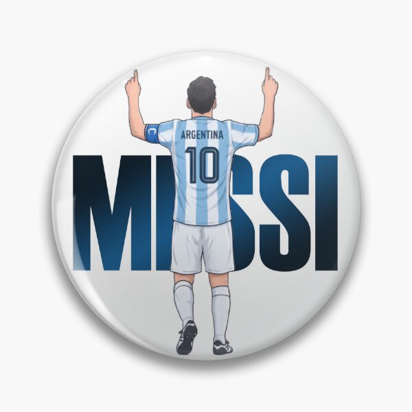 Item preview, Messi Argentina No. 10 Football Sticker designed and sold by ucpstudio.