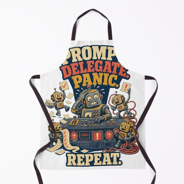 Item preview, Prompt Delegate Panic Repeat designed and sold by Emma Studio.